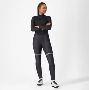 LANGE FIETSBROEK CASTELLI POLARE 2 BIB DAMES