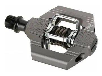 PEDALEN CRANKBROTHERS CANDY 2 DONKER GRIJS-1