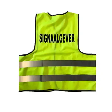 SEINGEVER FLUOJASJE MET BEDRUKKING 'SIGNAALGEVER' M-1