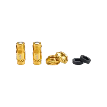 BBB VALVE CAPS CORECAP 2 STUKS GOUD BTI-165-1