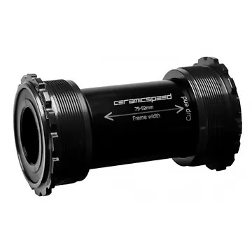 CERAMICSPEED BOTTOM BRACKET T47/86 SRAM DUB COATED ZWART-1