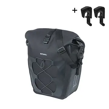 FIETSTAS BASIL NAVIGATOR WATERPROOF MIK HOOKS L
