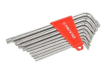 TRIVIO TORX SLEUTELSET T/10/15/20/25/27/-1