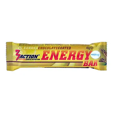 3ACTION DOOS ENERGY BAR BANAAN 45G 20 STUKS