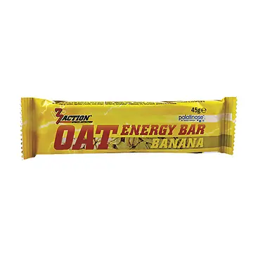 3ACTION DOOS OAT ENERGY BAR BANANA 45G 20 STUKS