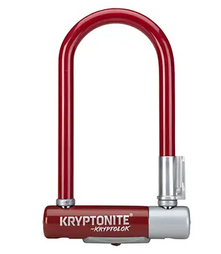 KRYPTONITE BEUGELSLOT KRYPTOLOK MINI-7 8.2X17.8CM ROOD-1