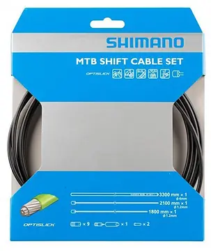 SHIMANO DERAILLEUR KABELSET MTB OPTISLIK ZW-1