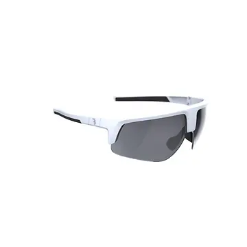 FIETSBRIL BBB COMET MATTE WHITE SMOKE FLASH MIRROR