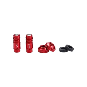 BBB VALVE CAPS CORECAP 2 STUKS ROOD BTI-165-1