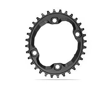ABSOLUTEBLACK OVAAL M8000 96 34T VOOR SHIMANO 12SP-1