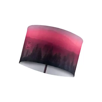 HOOFDBAND BUFF HAERA MAUVE TECH FLEECE