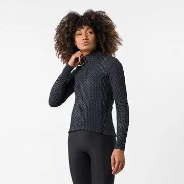 FIETSSHIRT CASTELLI VENTRA THERMO LANGE MOUWEN DAMES
