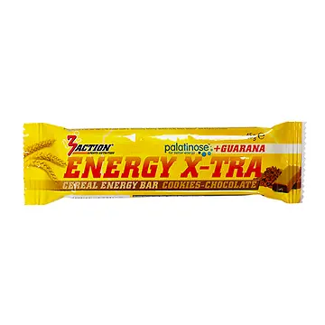 3ACTION DOOS ENERGY XTRA BAR COOKIES 45G 20 STUKS